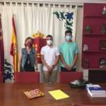 Visita de la Junta Directiva de la Federación Murciana de Asociaciones de Estudiantes (FEMAE) a la Presidenta del CERM