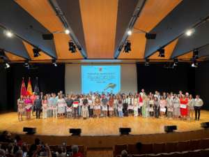 Premios secundaria 2022 en el Auditorio Víctor Villegas