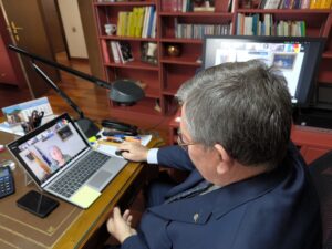 El Presidente del CERM participa en Grupo de Trabajo del Consejo Escolar del Estado