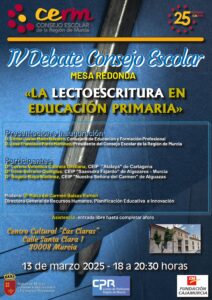 IV Debates CERM: Sesión 2: «LA LECTOESCTRITURA EN EDUCACIÓN PRIMARIA»