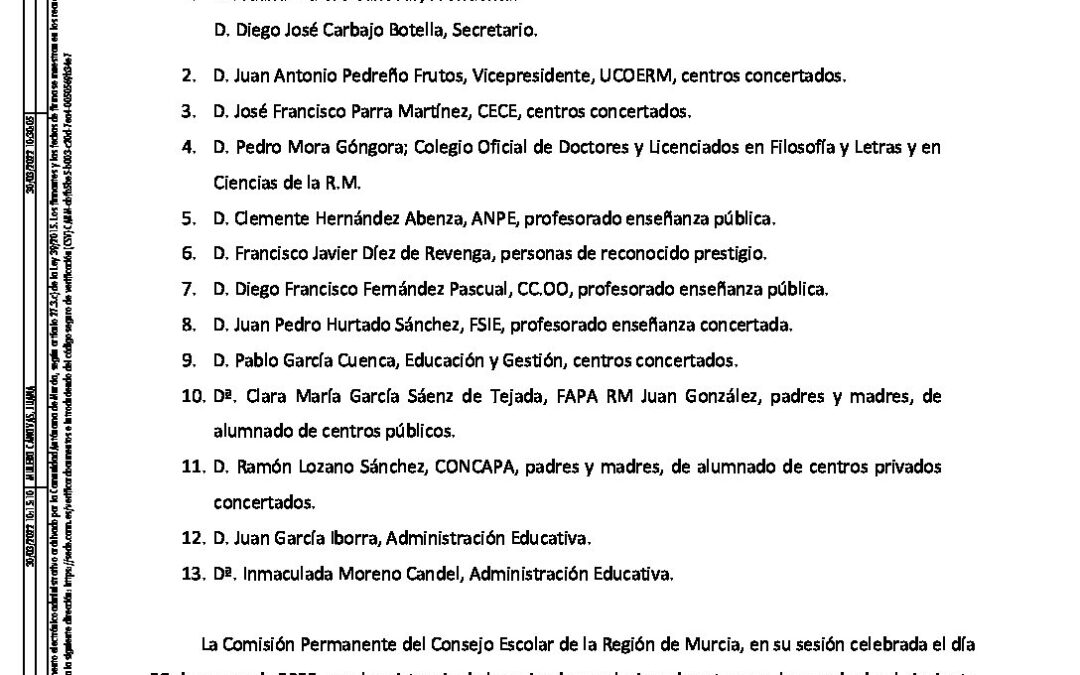 2022 03 29. Dictamen 8-2022 CP