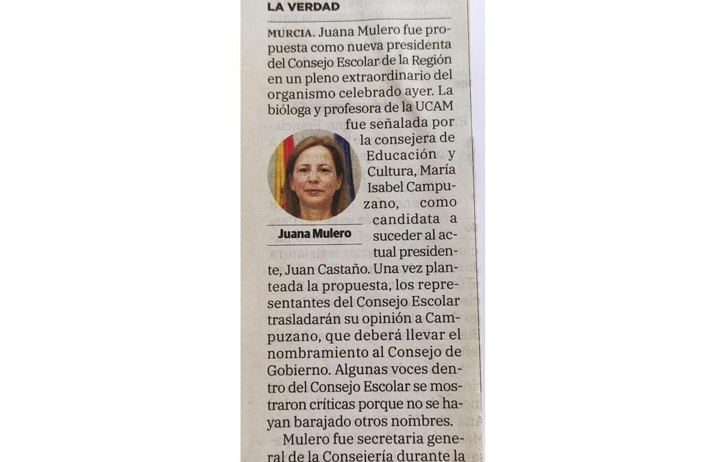 Juana Mulero se perfila_LaVerdad