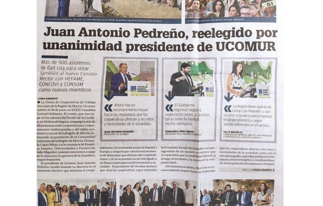 XXX Asamblea UCOMUR 2022